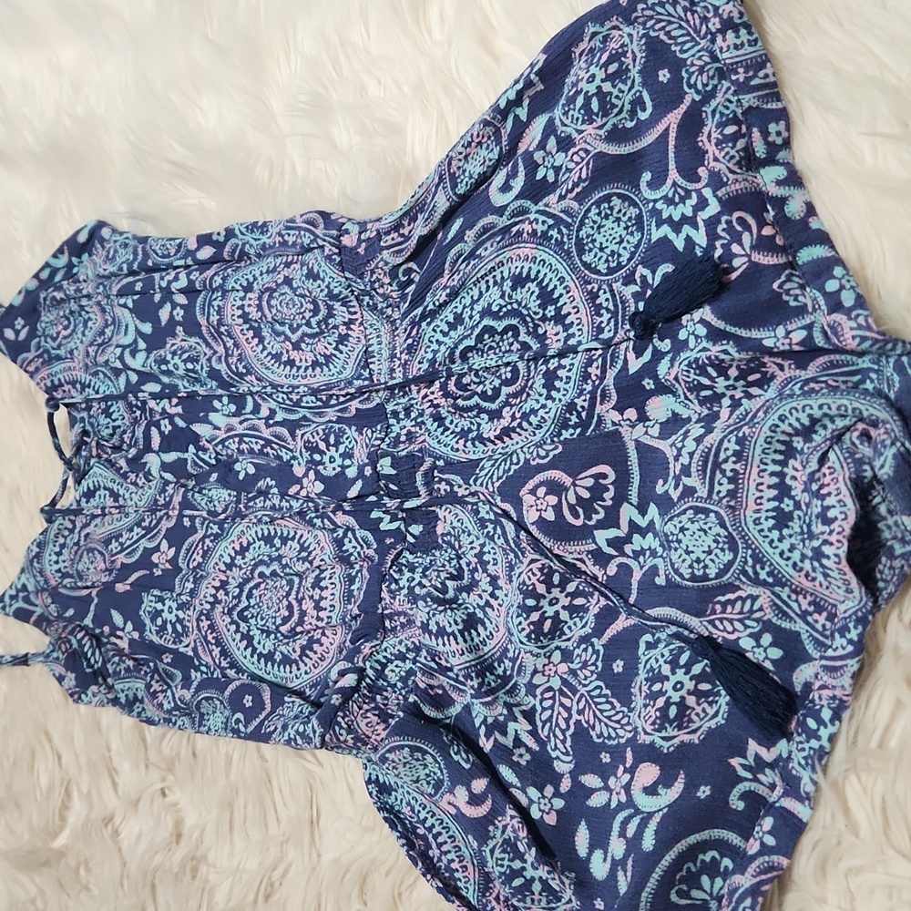 Ocean Drive Romper- Medium